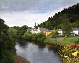 The Wicklow Gallery. Avoca Village (Ballykissangel) on the Avonmore River - Co. Wicklow