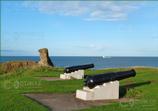 The Wicklow Town Gallery. Ancient Cannons at Harbour, Wicklow Town - Co. Wicklow