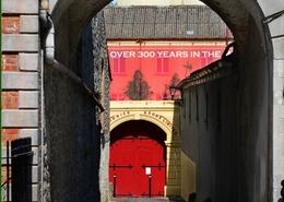 The Kilkenny Gallery. Entrance to The Smithwicks Brewery in Kilkenny