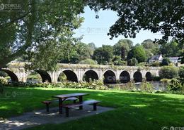 The Kilkenny Gallery. The Bridge over the river Nore at Inistioge Villiage,  Co. Kilkenny