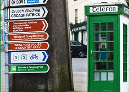 The Westport Gallery. Phoning Home from Westport -  Co. Mayo