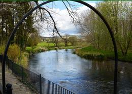 The Roscommon, Cavan & Carlow Gallery. The River Derry at Clonegal Villiage - Co. Carlow