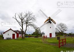 The Roscommon, Cavan & Carlow Gallery. 18th. Century working windmill at Elfin Co. Roscommon