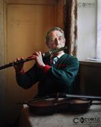 Irish photography. Dancing Fingers. Irish Traditional Music. Master of 'The Sligo Style' Concert flute Peter Horan from  Ballymote - Co. Sligo     