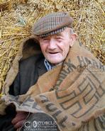 Irish photography. Spirit of the Celts. The Irish Character. Johnny Dunne at the Trashing - Carnew Heritage Day (Circa 2005)