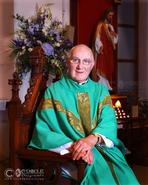 Irish photography. Spirit of the Celts. The Irish Character. Monsignor Lori Kehoe at St. Michaels Church, Gorey, Co. Wexford (His Retirement Day 2009)