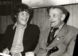 Irish Fine Art - Black & White. The Reporter, Tony Murphy - Rathdrum, Co. Wicklow 1978