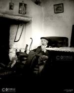 Irish Fine Art - Black & White. Estate Worker, Mick Butler  - Greenane Estate, Co. Wicklow 1979