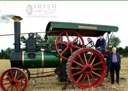 Ancient World - An Irish Heritage. The Avoca Princess - Fully Restored Steam Trashing Engine