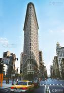 USA photography. Heart Beat Of The World.  New York City. The Flatiron Building - 5th Avenue - Flatiron District of Manhattan