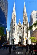 USA photography. Heart Beat Of The World.  New York City. St Patricks Cathedral on 5th Avenue, NYC 