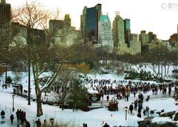 Heart Beat Of The World -  New York City. The Woolman Ice Rink - Central Park, NYC