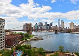 Heart Beat Of The World -  New York City. Brooklyn Bridge with One World Trade centre 2018