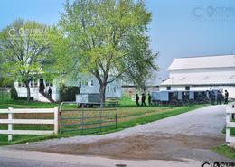 Fields Of Gold - The Amish Way. Sunday Prayer Meeting at an Amish Homestead in Lancaster County