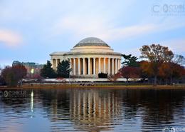 USA photography. Washington DC. The District. The Thomas Jefferson Memorial Building
