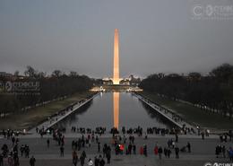 USA photography. Washington DC. The District. Night Time at The Washington Monument 