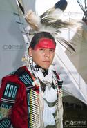 USA photography. Spirit Of The Dance. Native Americans Today. Apache Nation 'Thomas Wolf' at The Red Hawk Indian Pow Wow 2001