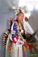 Spirit Of The Dance - Native Americans Today. Mohawk Nation Elder - Storyteller & Native Performer, George Bold Eagle