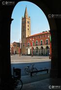 Irish photography. Historic Europe. The Center of the Artistic City of Forli - Northern Italy