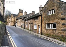 Irish photography. England. Cottages in Milling Village of Padfield - The Peak District of Derbyshire