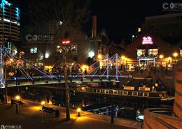 Irish photography. England. The Old Line Canal at Broad Street - Birmingham