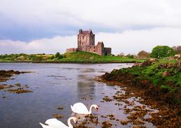 Irish photography. Panorama World. Dunguaire Castle, Kinvarra - Co. Galway