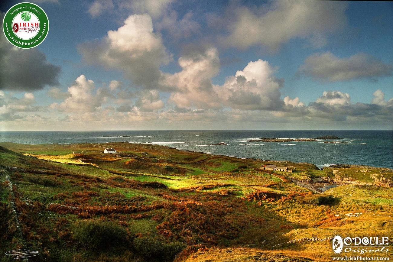 The rugged Donegal Landscape Holds many memories  